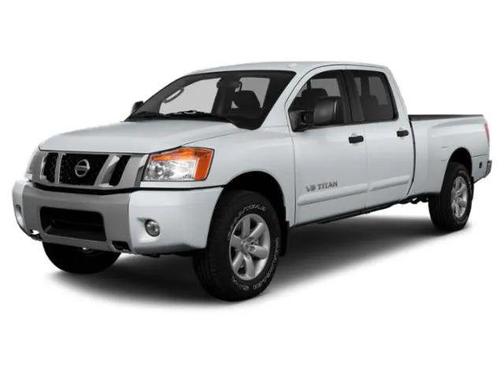 Glacier White 2015 Nissan Titan SV
