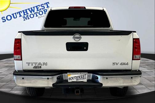 Glacier White 2015 Nissan Titan SV