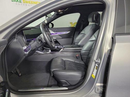 Gray Metallic 2023 BMW 740 i