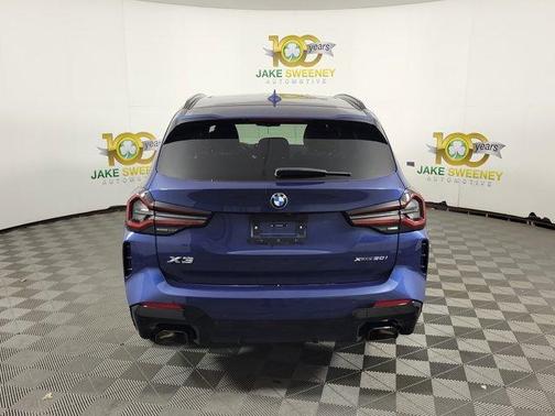 Phytonic Blue Metallic 2024 BMW X3 xDrive30i