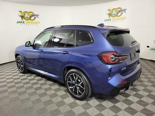Phytonic Blue Metallic 2024 BMW X3 xDrive30i