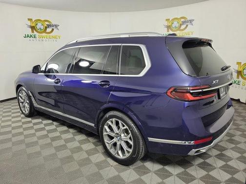 Tanzanite Blue II Metallic 2024 BMW X7 xDrive40i