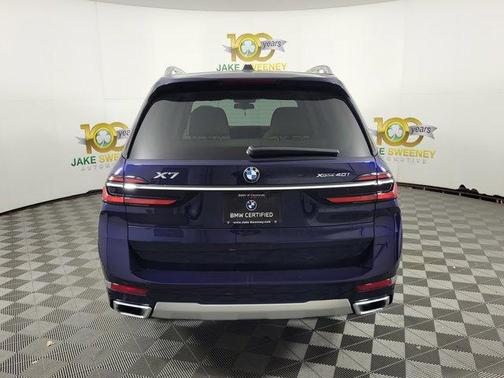 Tanzanite Blue II Metallic 2024 BMW X7 xDrive40i