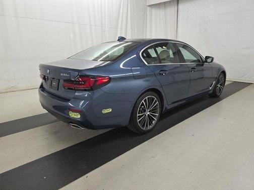 Arctic Race Blue Metallic 2023 BMW 530e 530e xDrive