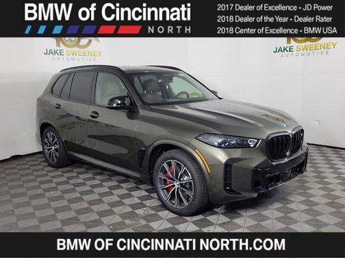 Manhattan Green Metallic 2026 BMW X5 M60i