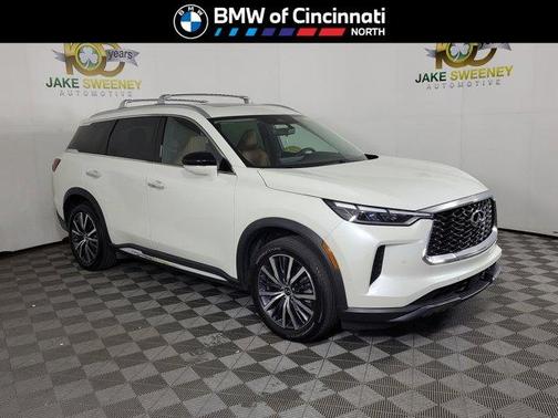 Majestic White 2024 INFINITI QX60 SENSORY