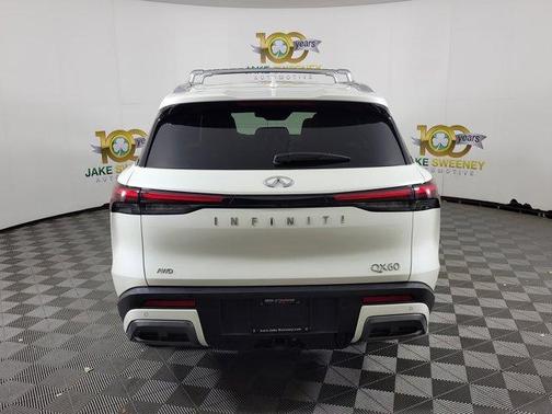 Majestic White 2024 INFINITI QX60 SENSORY