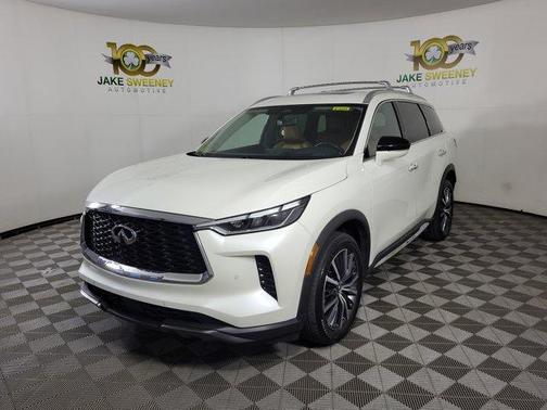 Majestic White 2024 INFINITI QX60 SENSORY