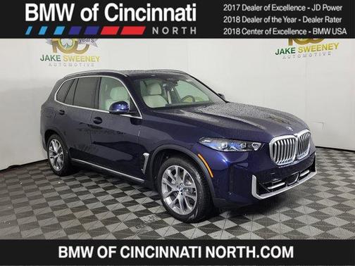 Tanzanite Blue II Metallic 2026 BMW X5 xDrive40i
