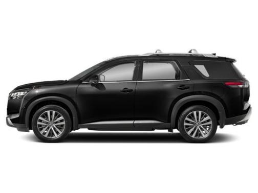 2 Tone Red / Black Roof 2023 Nissan Pathfinder Platinum