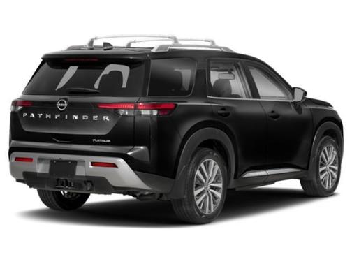 2 Tone Red / Black Roof 2023 Nissan Pathfinder Platinum