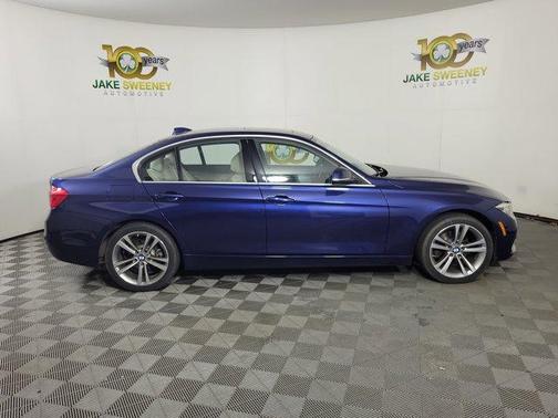 Mediterranean Blue Metallic 2017 BMW 328d xDrive