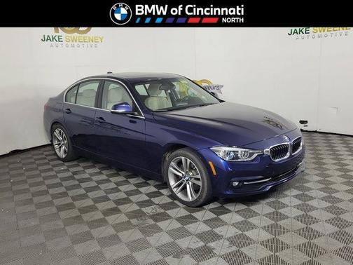 Mediterranean Blue Metallic 2017 BMW 328d xDrive