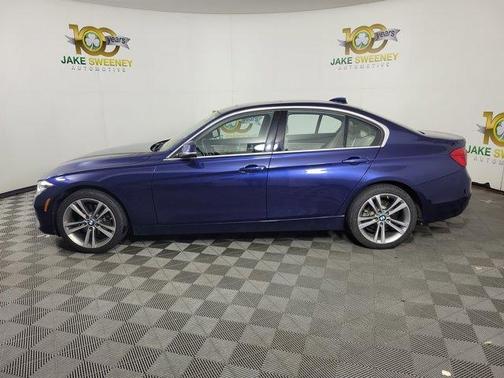 Mediterranean Blue Metallic 2017 BMW 328d xDrive
