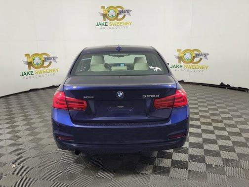 Mediterranean Blue Metallic 2017 BMW 328d xDrive