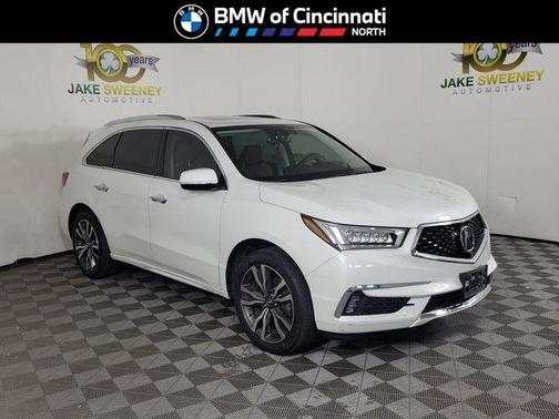 Platinum White Pearl 2020 Acura MDX 3.5L w/Advance Package