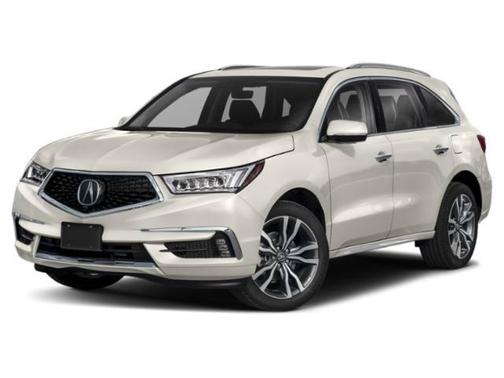 Platinum White Pearl 2020 Acura MDX 3.5L w/Advance Package