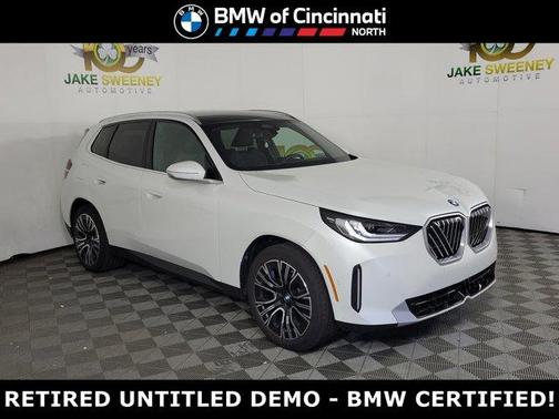 Mineral White Metallic 2025 BMW X3 30 xDrive