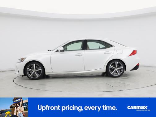 White 2017 Lexus IS 200t