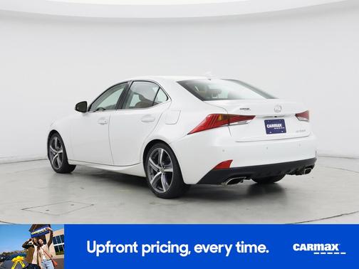 White 2017 Lexus IS 200t