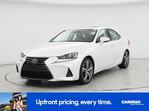 White 2017 Lexus IS 200t