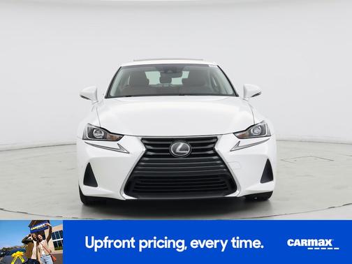 White 2017 Lexus IS 200t