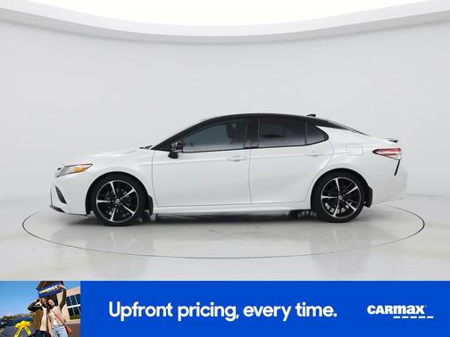 White 2020 Toyota Camry XSE