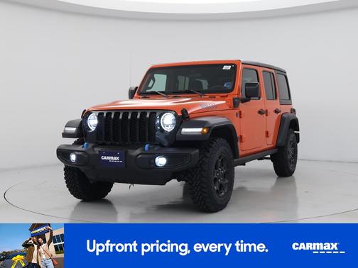 Orange 2023 Jeep Wrangler 4xe Willy's