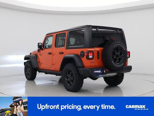 Orange 2023 Jeep Wrangler 4xe Willy's