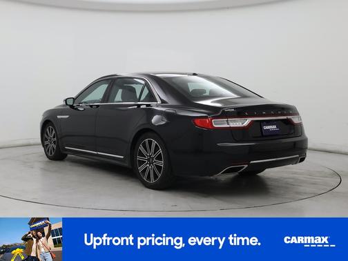 Black 2017 Lincoln Continental Reserve