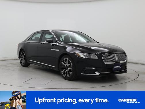 Black 2017 Lincoln Continental Reserve