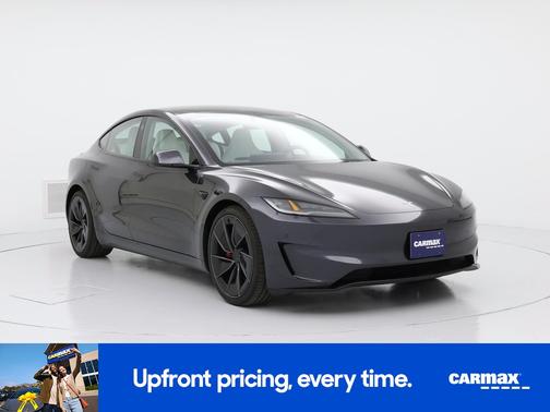 Gray 2025 Tesla Model 3 Performance