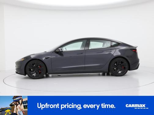 Gray 2025 Tesla Model 3 Performance