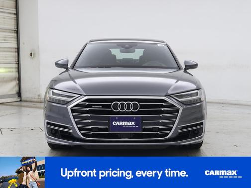 Gray 2019 Audi A8 L