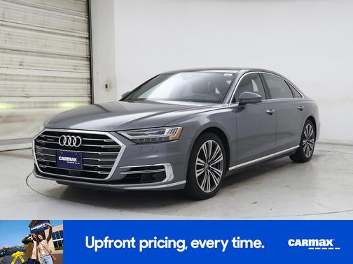 Gray 2019 Audi A8 L