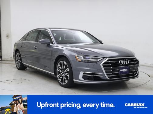 Gray 2019 Audi A8 L