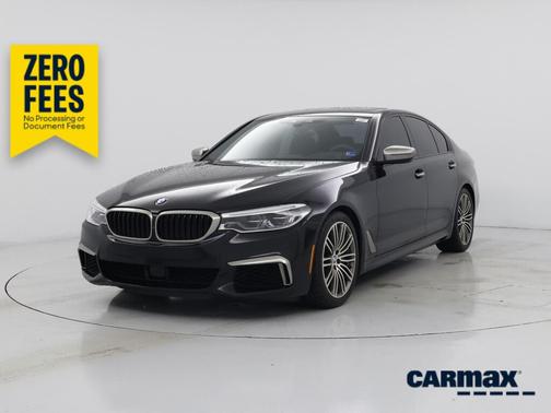 Black 2018 BMW M550 I xDrive