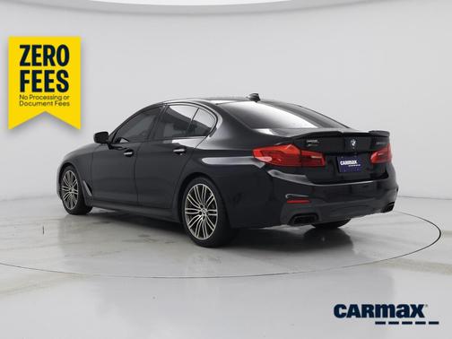 Black 2018 BMW M550 I xDrive