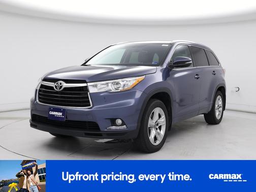 Blue 2016 Toyota Highlander Limited