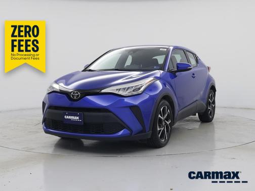 Blue 2021 Toyota C-HR XLE