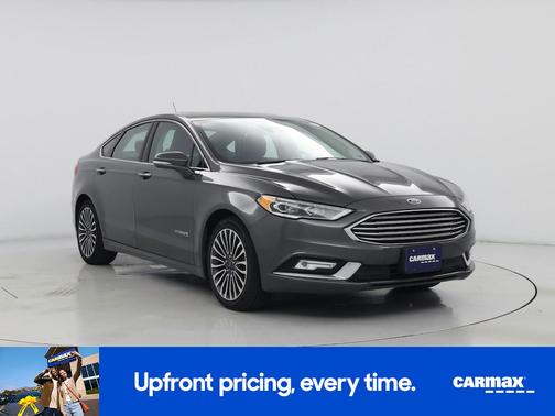Gray 2017 Ford Fusion Hybrid SE