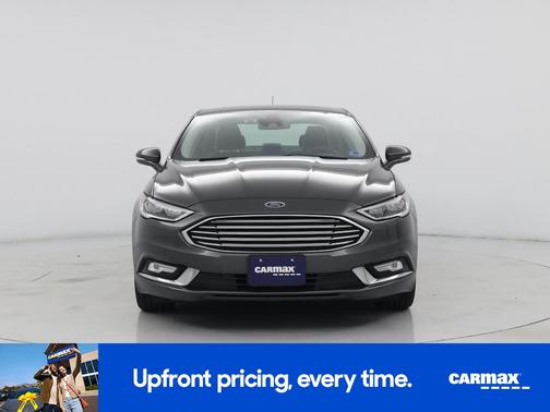 Gray 2017 Ford Fusion Hybrid SE
