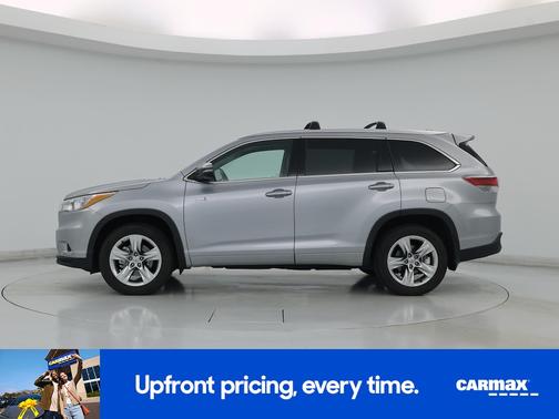 Silver 2015 Toyota Highlander Hybrid Limited Platinum