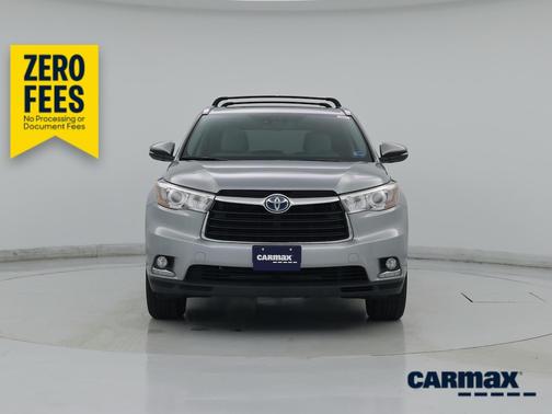 Silver 2015 Toyota Highlander Hybrid Limited Platinum