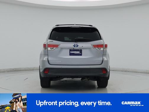 Silver 2015 Toyota Highlander Hybrid Limited Platinum