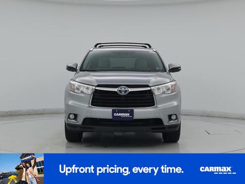 Silver 2015 Toyota Highlander Hybrid Limited Platinum