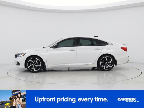 White 2021 Honda Accord Sport