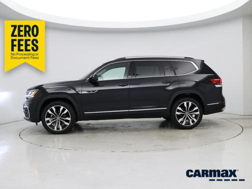 Black 2022 Volkswagen Atlas SEL Premium R-Line