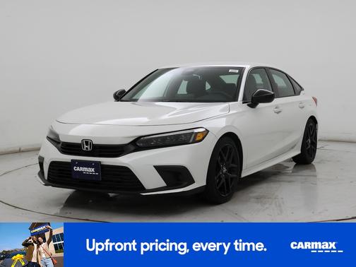 White 2022 Honda Civic Sport