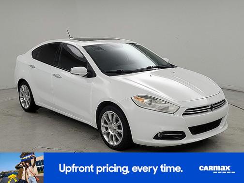 White 2016 Dodge Dart Limited